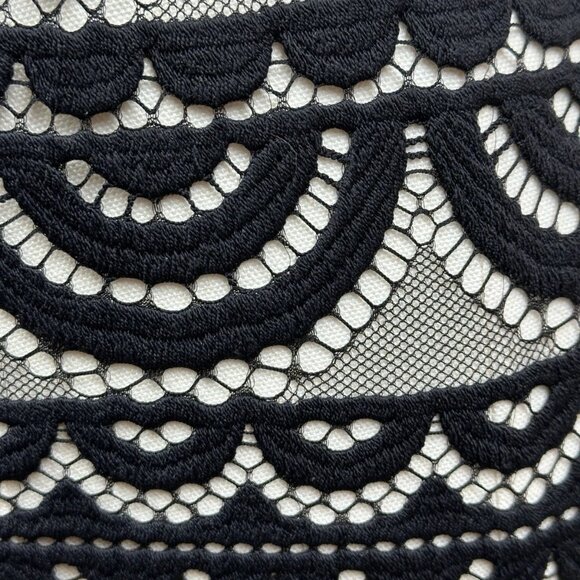 🌟 NWOT — PQ SWIM Black Gold Noah Tunic — Size M/L — Hand-Cut Lace — Retail $160 - Picture 8 of 15